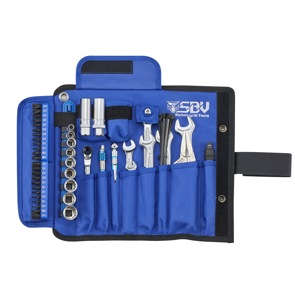 The Basic Motorcycle Tool Set, the base layer shared by every SBV kit