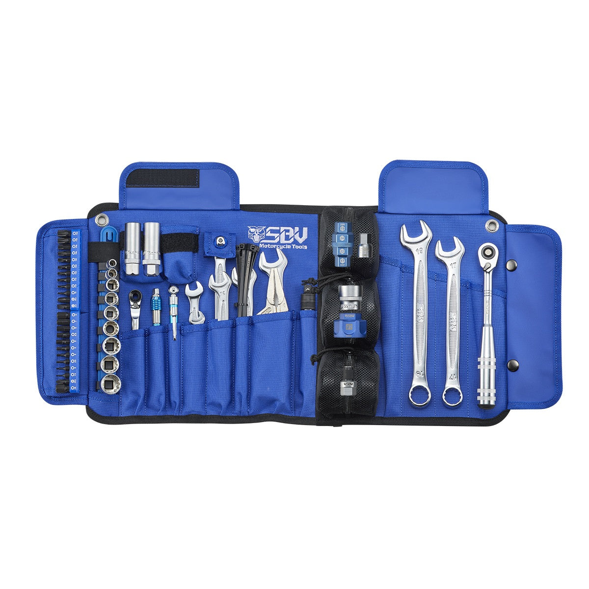 The Indian Motorcycle Tool Set that forms the base of the Pro Pack