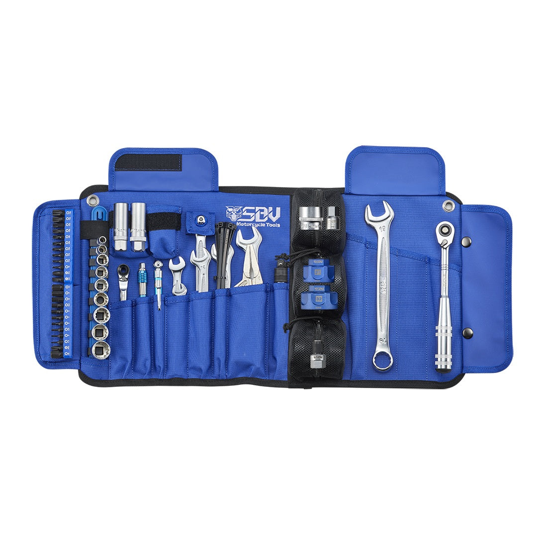 The KTM Motorcycle Tool Set that forms the base of the Pro Pack